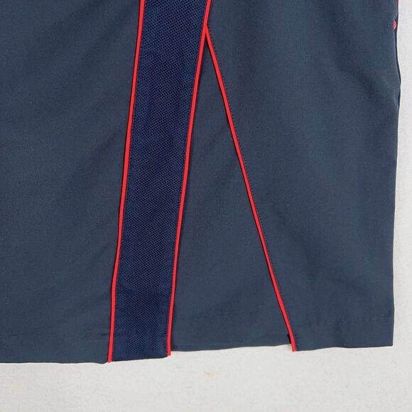 Greg Norman Skirt Womens 8 Dark Navy Red Skort Shorts Golf Performance Active - Picture 4 of 14